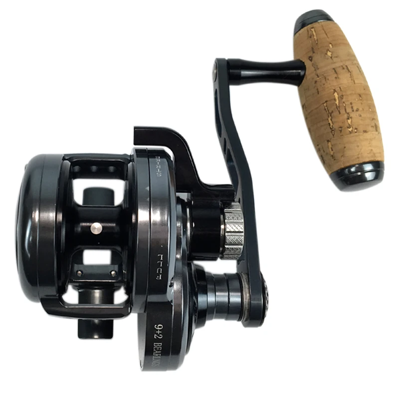 

Full Metal Sea Boat overhead Fishing Reel Carretilha De Pesca conventional Saltwater slow pitch jigging reel