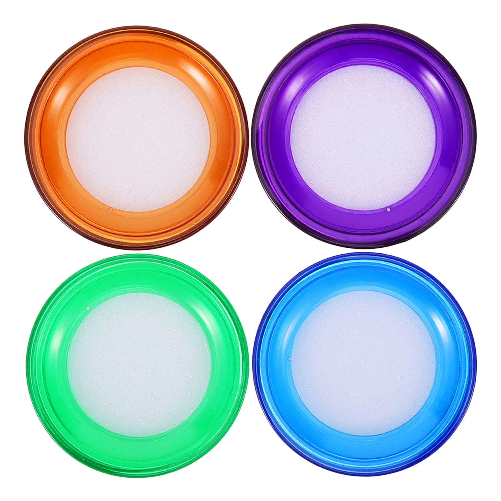 4Pcs Finger Wetting Sponge Moistener Financial Counting Tool Quick Finger Dampener for Money Paper Sorting Environment