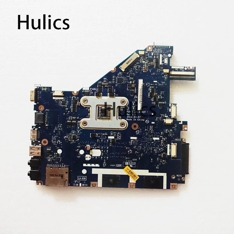 Hulics Used For Acer Aspire 5742 5733 5742Z 5733Z Laptop Motherboard MBRJY02002 PEW71 LA-6582P HM55 Main Board