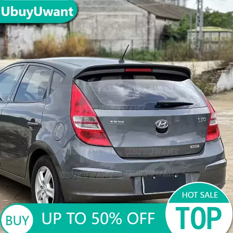 For Hyundai i30 2009 2010 2011 2012 2013 2014 2015 High Quality ABS Material Car Tail Wing Unpainted Primer Color Rear Spoiler