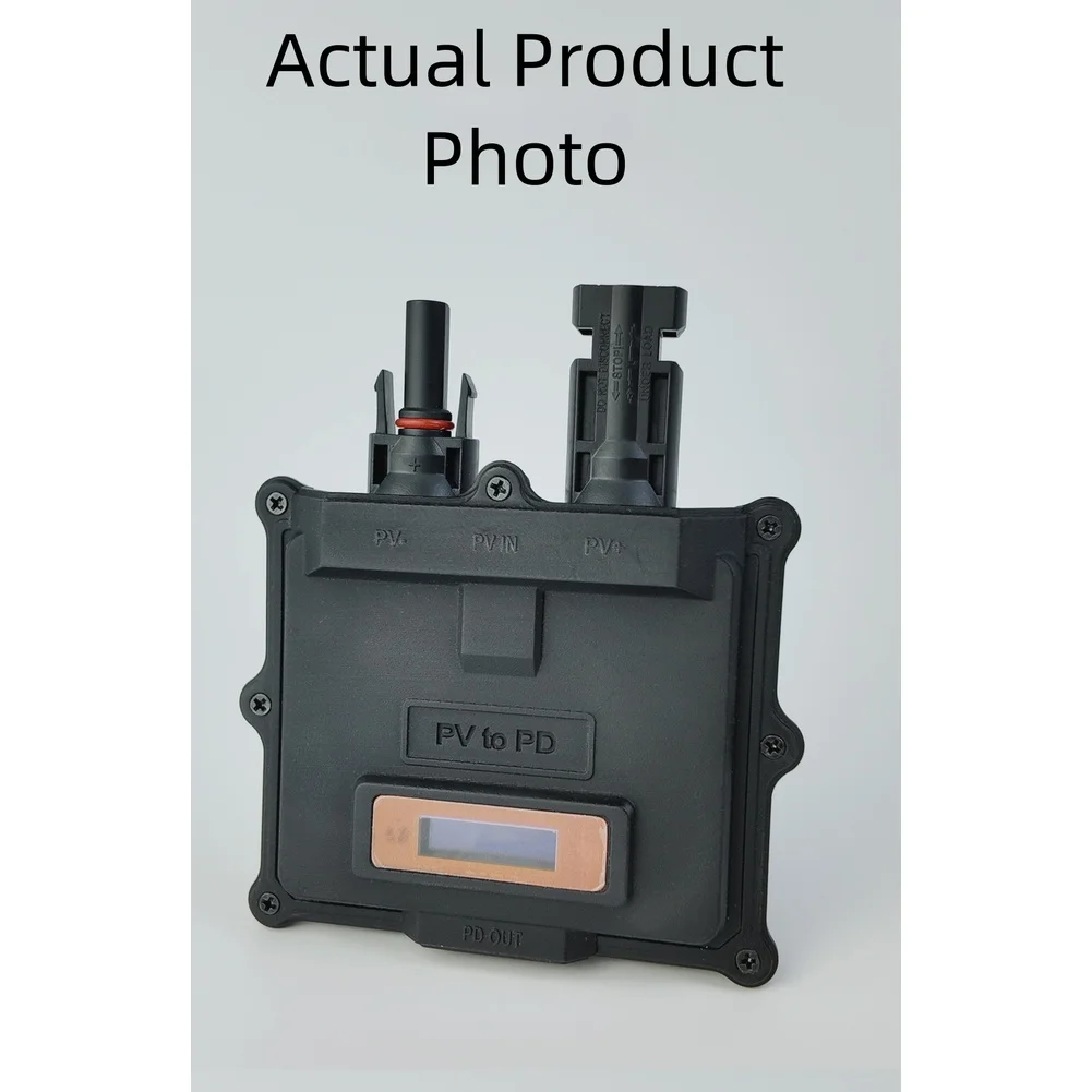 65 Вт солнечное зарядное устройство PD портативный внешний аккумулятор быстрая зарядка для ноутбука телефон планшета 11,3*10,0*2,8 см фотоэлектрическая зарядная панель