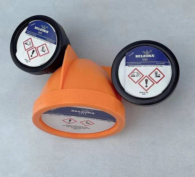 For BELZONA 1111 Metal Repair Agent for Shafts, Threads, Machine Tools, Pipes British Product