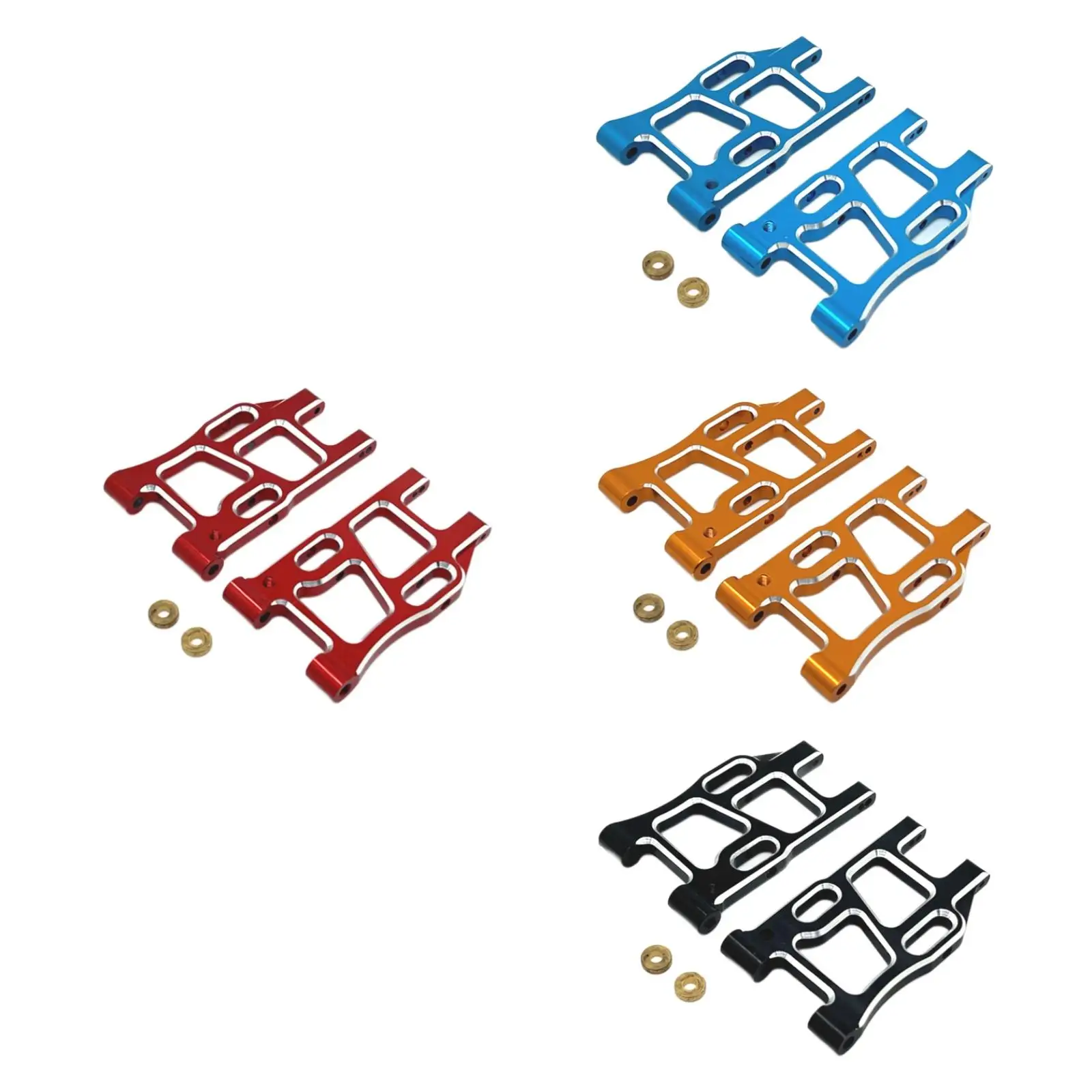 RC Rear Suspension Arm Aluminum Alloy Easy to Install Accessories Upgrade Parts Spare Parts for 1:10 Ptg-2 Ptg-2R Vehicles