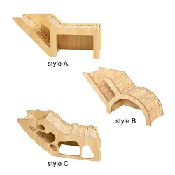 Cage Accessories with Climbing Ladder Hamster House and Habitat for Gerbils Dwarf Mice Hamster Chinchilla Rat Small Pets