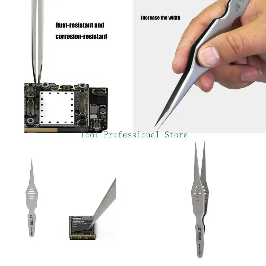 

57QF Industrial Power Wide Jaw Pincers Ergonomic Grip Part Removal Tool Strong Resistant Steel For Electronics And Model