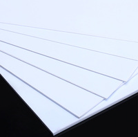 White ABS Plastic Board Thickness 1mm/2mm/3mm/4mm Model Sheet Material for DIY Model Part Accessories
