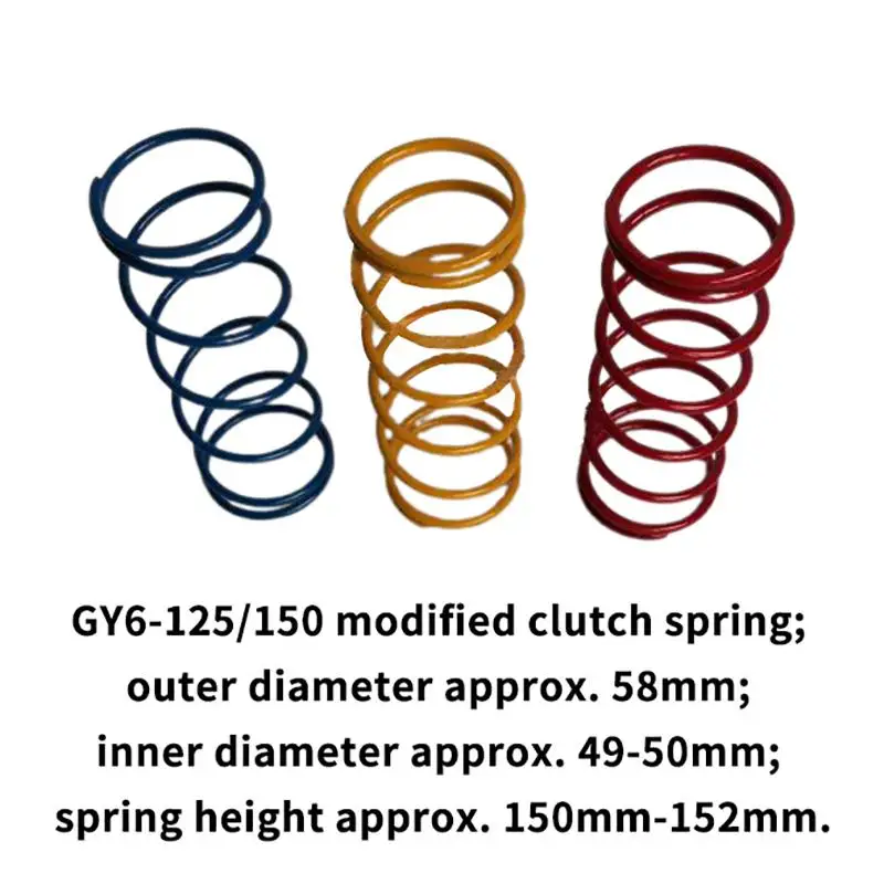 GY6 125 150 CVT Clutch Torque Spring Performance Contra Spring Transmission Upgrade for 125cc 150cc Scooter Moped ATV