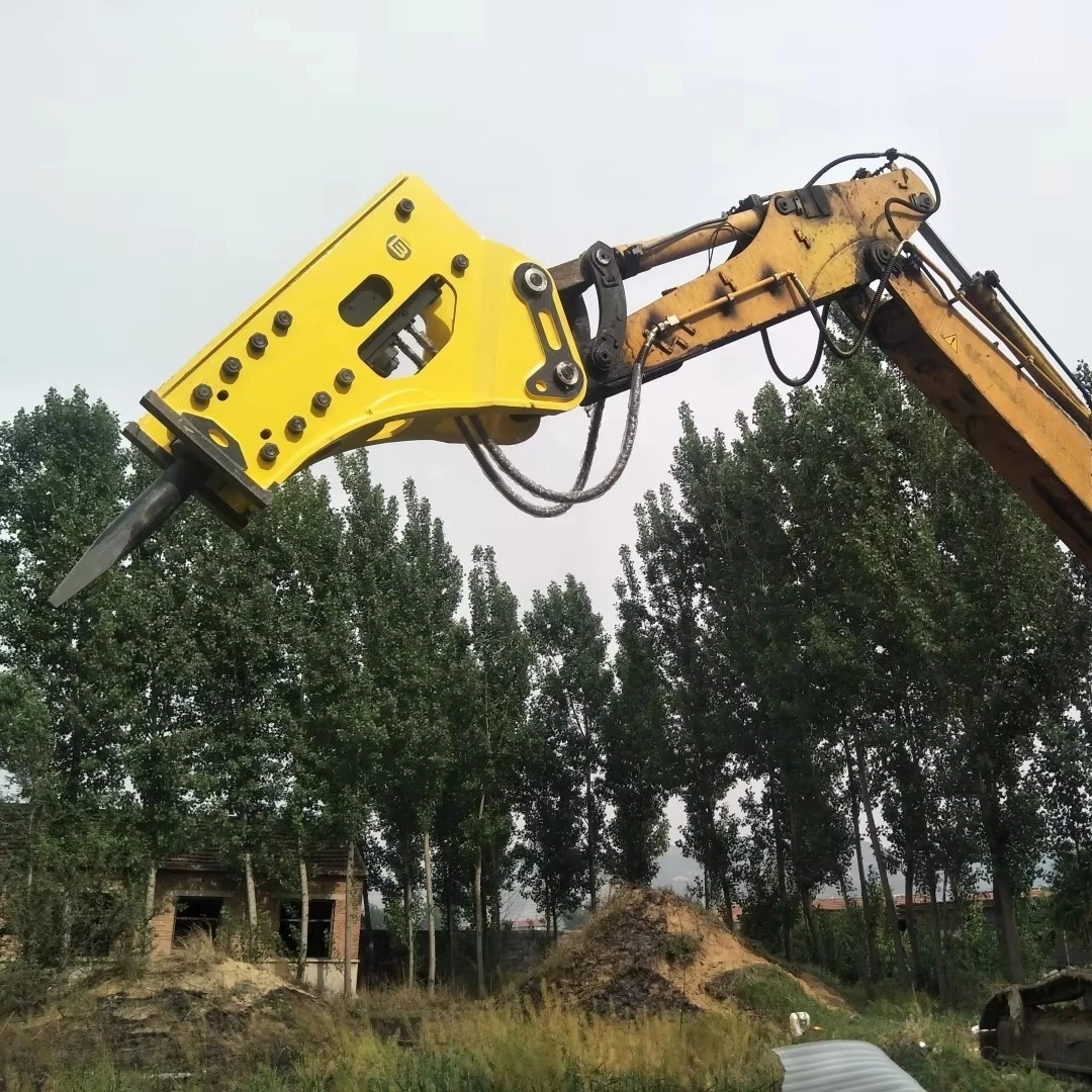 Silence Hammer 20-30 Tons Mountain Stone Breaking 140mm Chisel Box Hydraulic Breaker - view 2