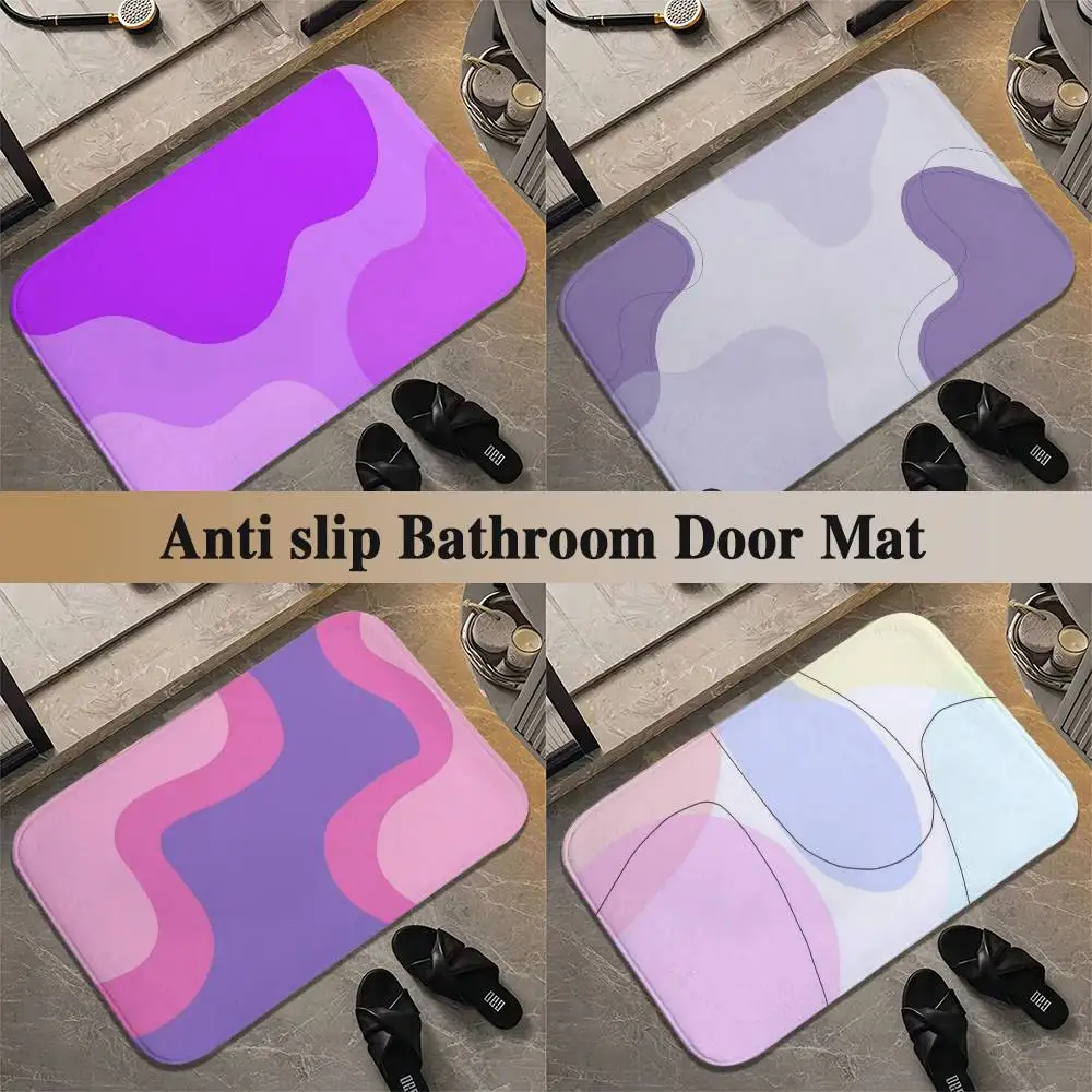 

Fondo De Colores Floor Mat Printed Large Carpets Living Room And Bedroom Carpets Bathroom Anti Slip Door MATS Small Carpets