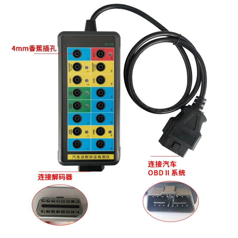 Automotive Diagnostic Scanner OBD Protocol Signal Tester Vehicle Power System Fault Detection Equipment For Auto Repair Shop