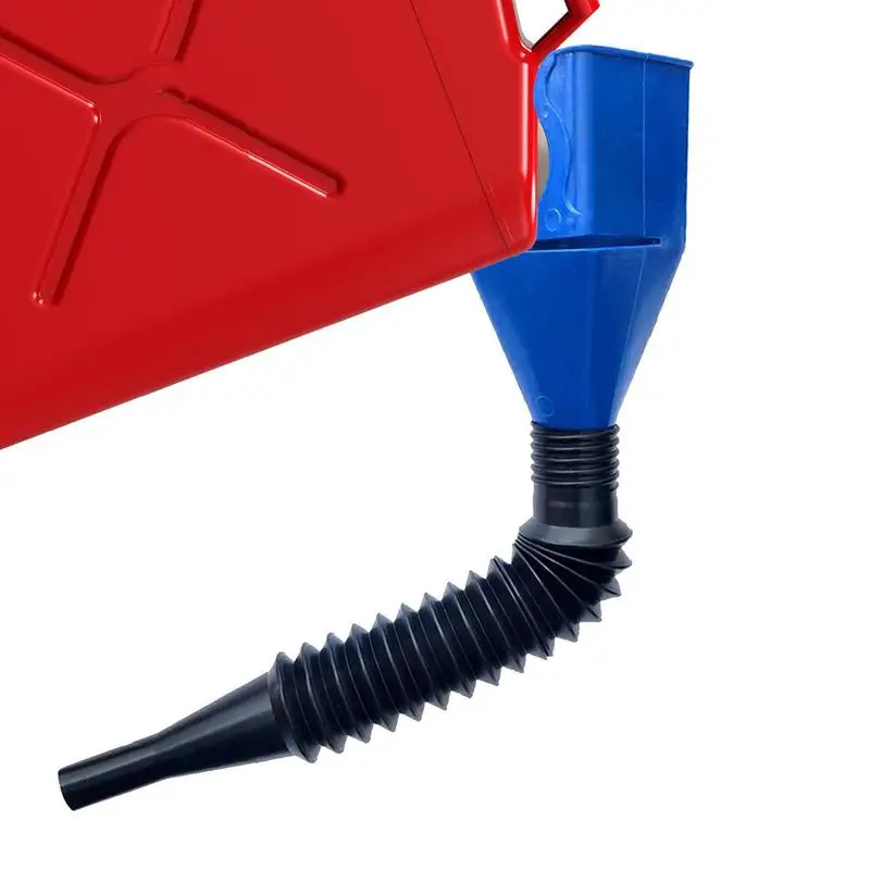 Expandable Engine Oil Funnel Portable Motor Oil Funnel Gasoline Refueling Automotive And Motorcycle Car Foldable Fuel Funnel