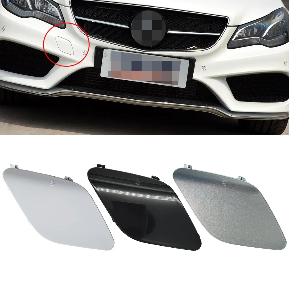 

For Mercedes W207 Car Front Bumper Tow Hook Cover Cap Black For Benz E Class Coupe 2013-2016 E260 E300 E320 E350 E400 2078850024