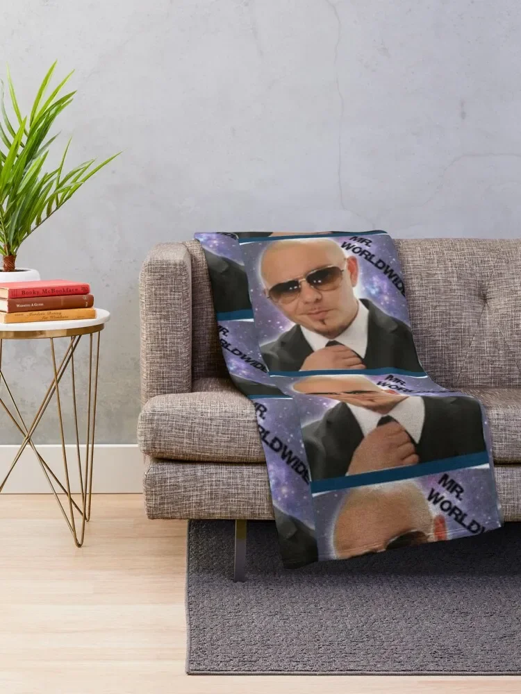 Mr Worldwide Throw Blanket christmas decoration Furrys Extra Large Throw Shaggy Blankets