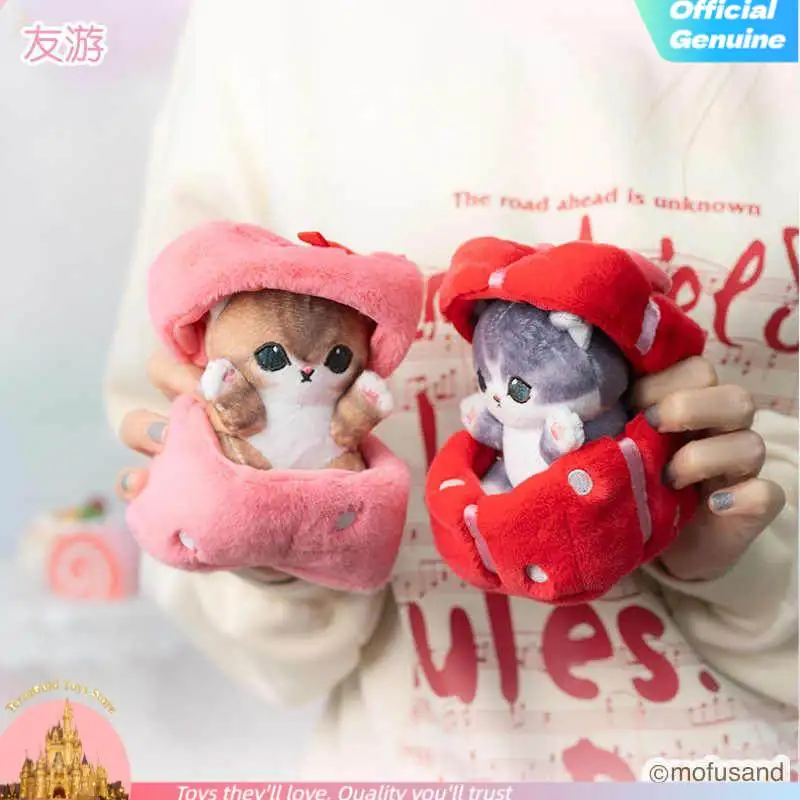 

Плюшевая игрушка Mofusand в виде акулы-кошки ко Дню святого Валентина, украшение для рабочего стола, подвеска для сумки, подарок для девушки, пары, на праздник, день рождения, годовщину, любовь