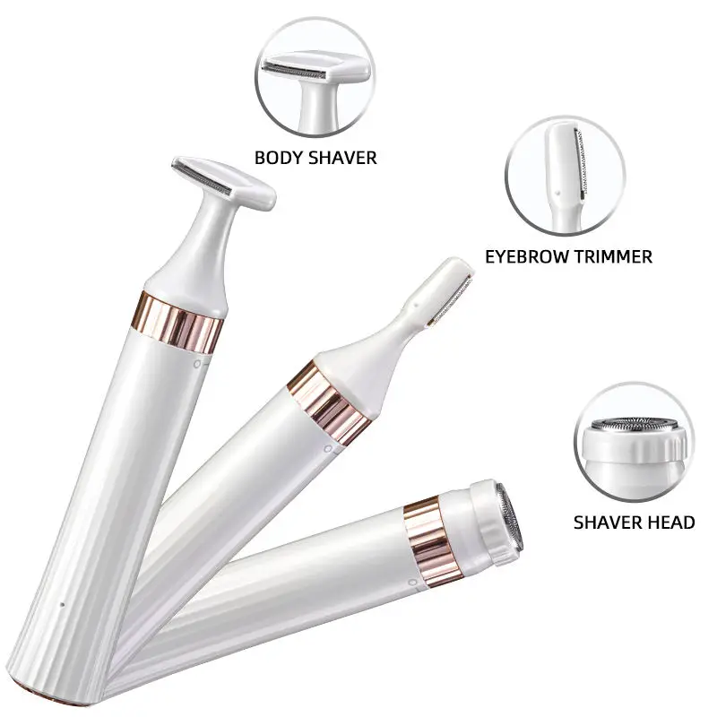 Electric Lady Shaver Epilator for Women Household Hair Trimmer for Groin Bikini Eyebrow Grooming Kit