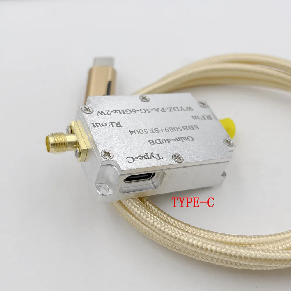 5.2G-5.8Ghz SE5004 2W RF POWER Amplifier Gain 40dB FOR Ham Radio Transmitter Signal 5.2G 5.8G WIFI Drone Video Transmission