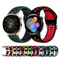 For Huawei Watch GT 3 42mm Smartwatch Strap 20mm Sport Silicone Bracelet For Huawei GT 3 Pro 43mm/GT 2/Honor Magic 2 Wrist Band