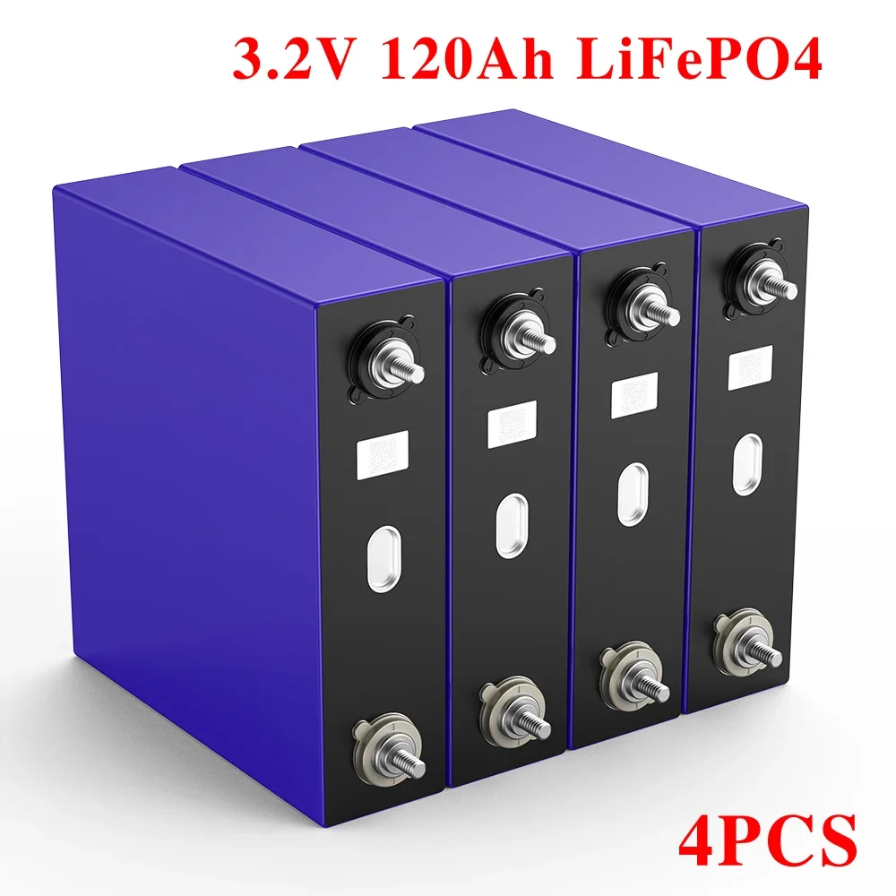 Per cella di batteria lifepo4 da 3.2V 120ah cella di batteria prismatica lifepo4 per sistema solare