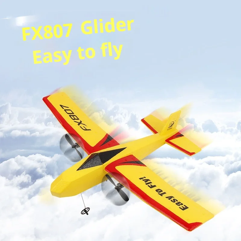 Hot Sale Fx807 Remote Control Aircraft Epp Foam Fall Resistant Glider Fixed Wing Aircraft Park Outdoor Children'S Model Aircraft