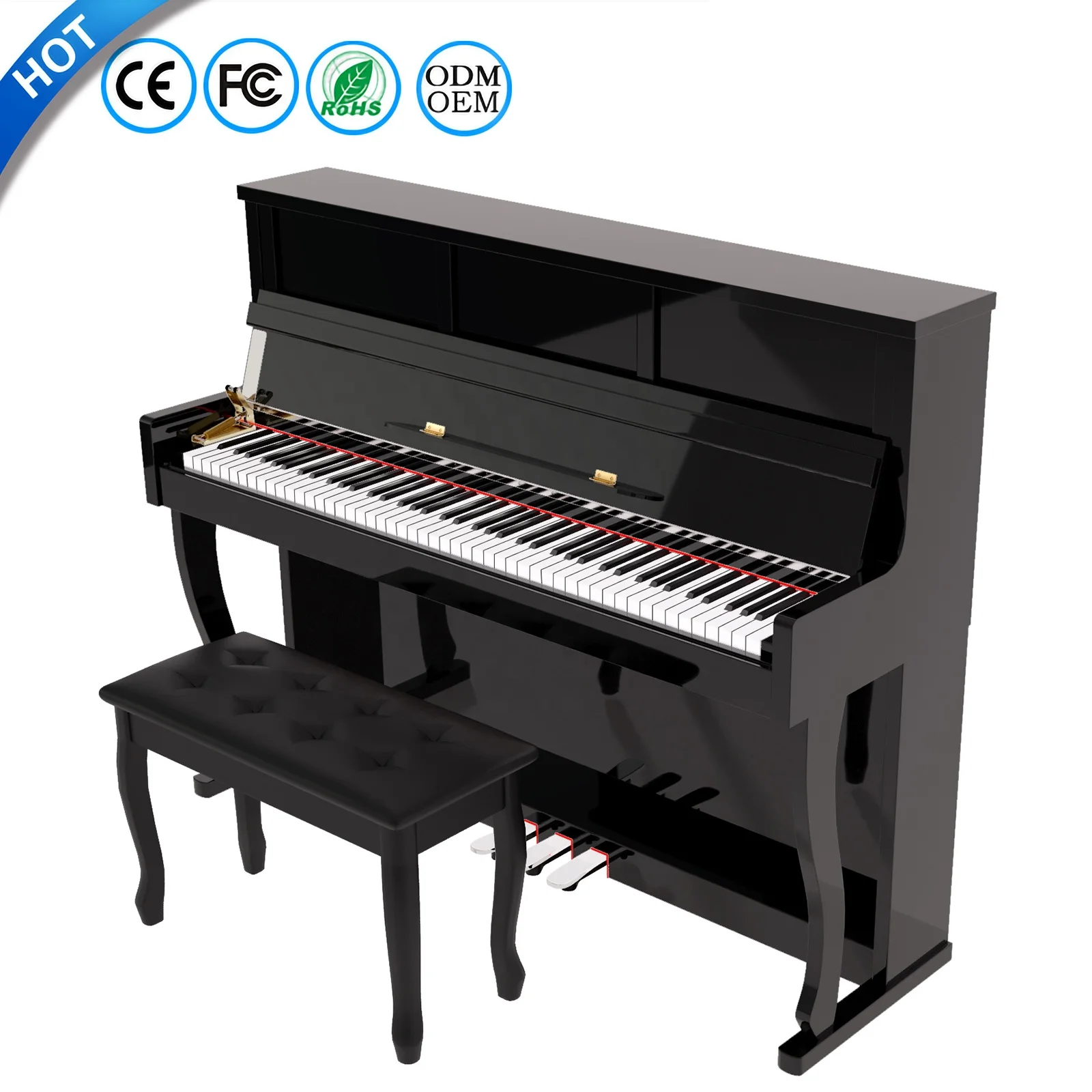 

BLANTH electronic piano keyboard piano 88 key weighted digital piano professionnel music keyboard