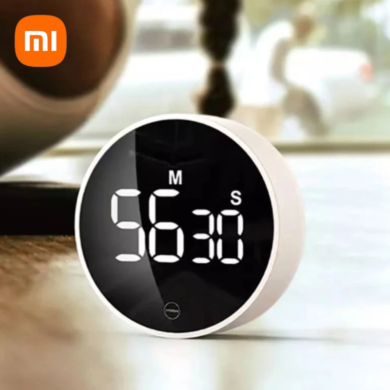 

Xiaomi Miiiw Rotating Timer Brightness Adjustable Magnetic LED Digital Display Kitchen Countdown Beauty Exercise Reminder Timer