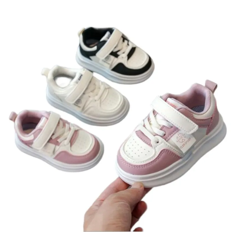 

Детские кроссовки-пинетки 2026 года, весна-осень, новые модели, повседневная обувь для девочек, спортивная обувь с мягкой подошвой для мальчиков, размеры 22-31