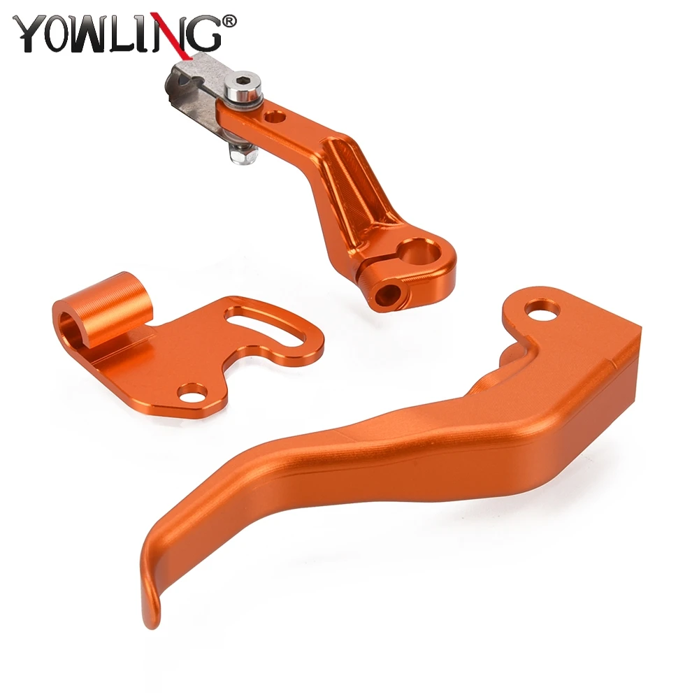 For 790 Adventure S/R 2018-2019-2020-2021-2022-2023 Two Finger Shorty Levers 890 Adventure S/R 10% Force Reduction Clutch Lever