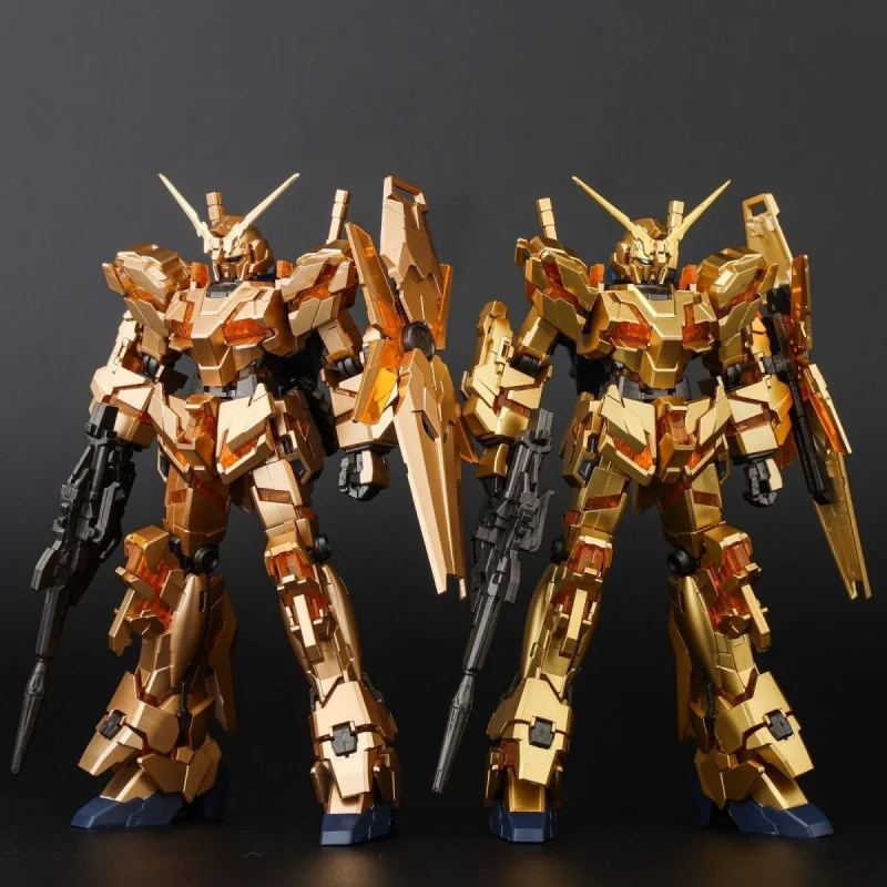 

Bandai HG Golden Gemini Unicorn Destruction Mode 1/144 Assembly Gundam Model Kit Hand-Made Machine Model for Collectors