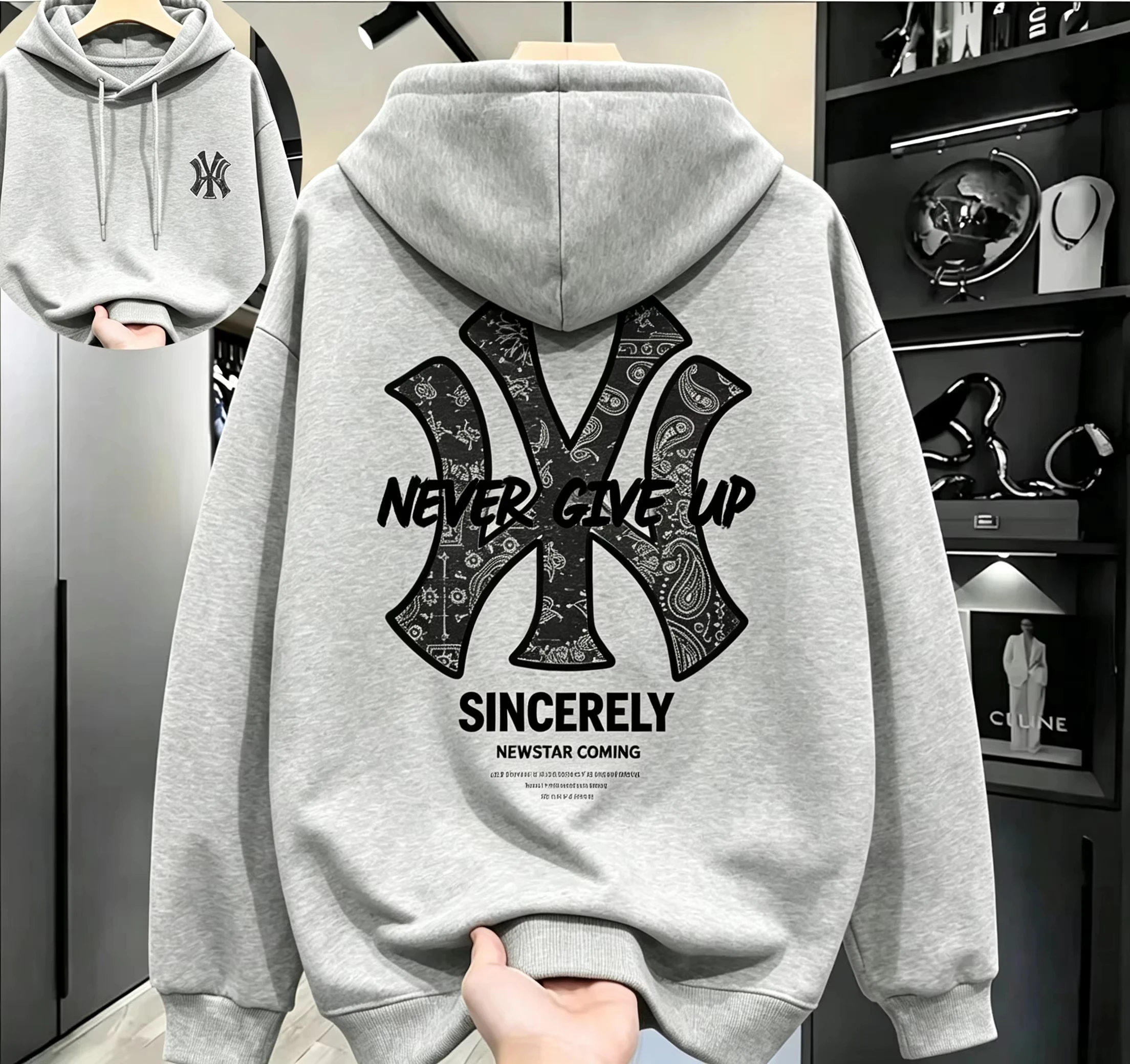 Couple Collection - New Men's Hoodie for Autumn/Winter - American Retro Style