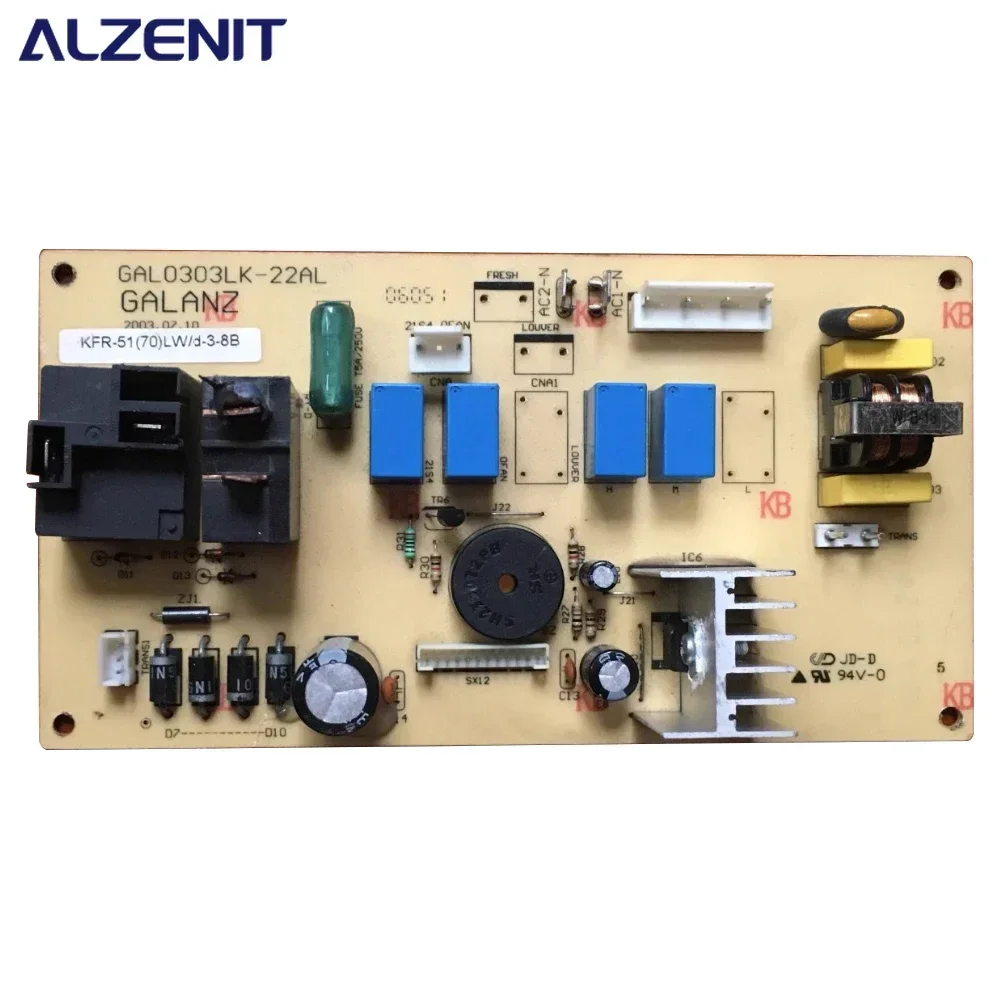 

Used For Galanz KFR-51(70)LW/d-3-8B Air Conditioner Control Board GAL0303LK-22AL Circuit PCB Conditioning Parts