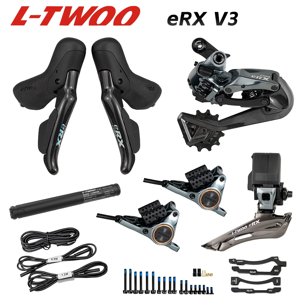 

LTWOO V3 eRX eR9 2x12s/2x11s Road Electronic Groupset, Electronic Groupset, Сменный аккумулятор, Программирование через приложение