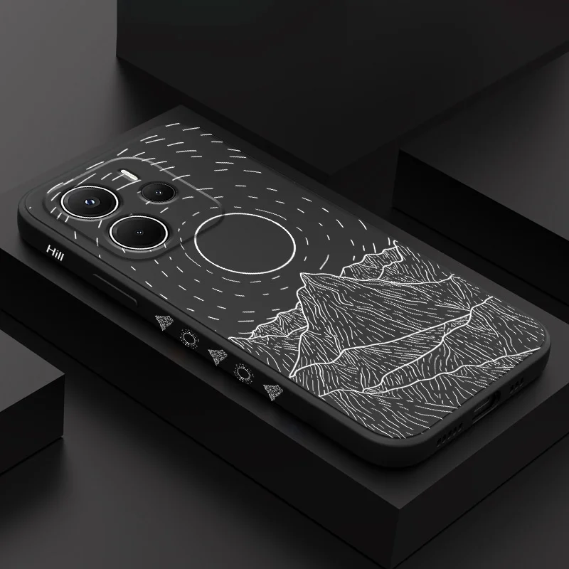 

Starry Night Phone Case For Xiaomi Redmi Note 14 13 12 12S 11 11S 10 10S 15 15C 14C Pro Plus 4G 5G Liquid Silicone Cover