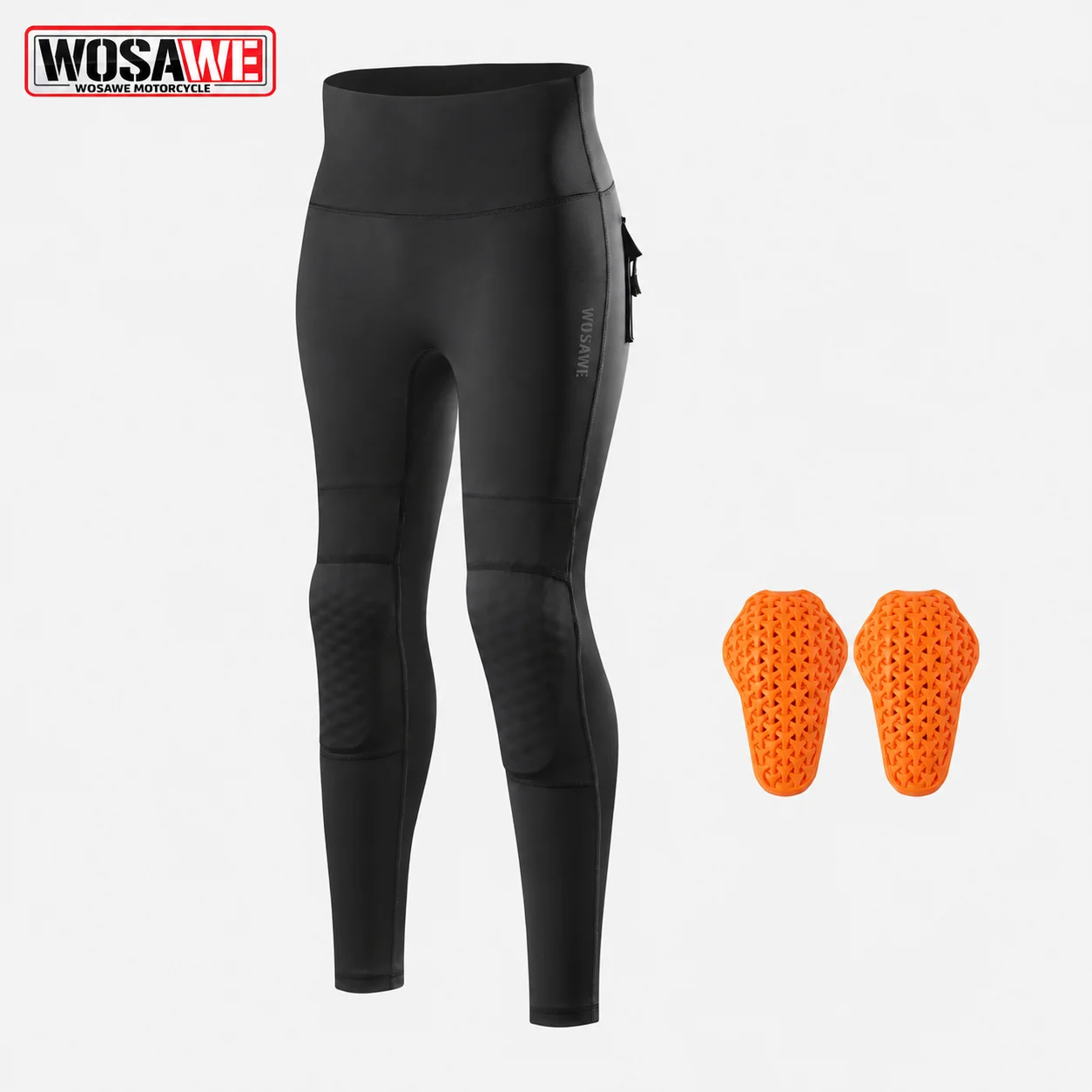 Motorcycle Gear Women Pants - WOSAWE motorbroek voor dames, met hoge