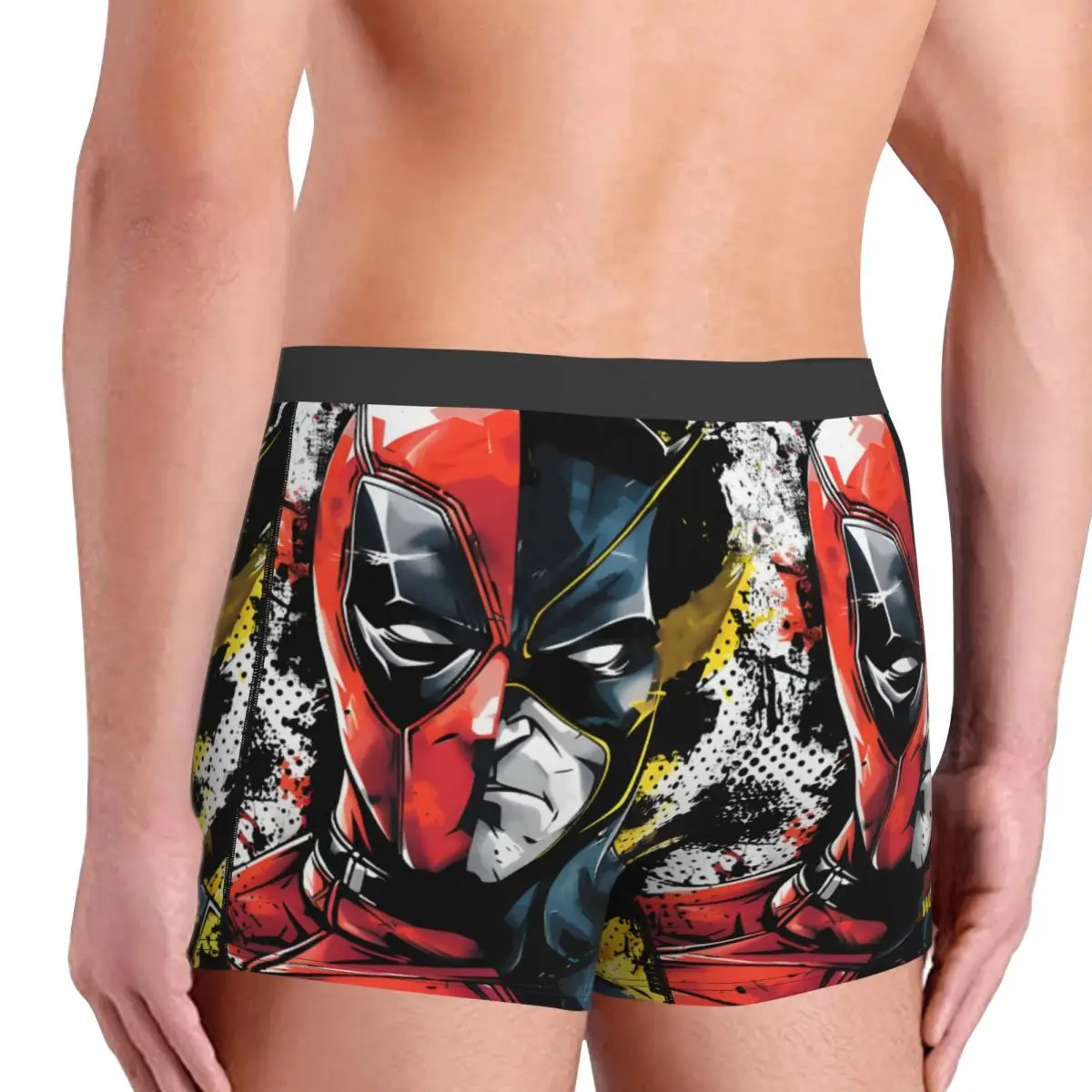 Wolverine Disney Marvel Deadpool & Wolverine Film Underpants Cotton Panties Male Underwear Sexy Shorts Boxer Briefs