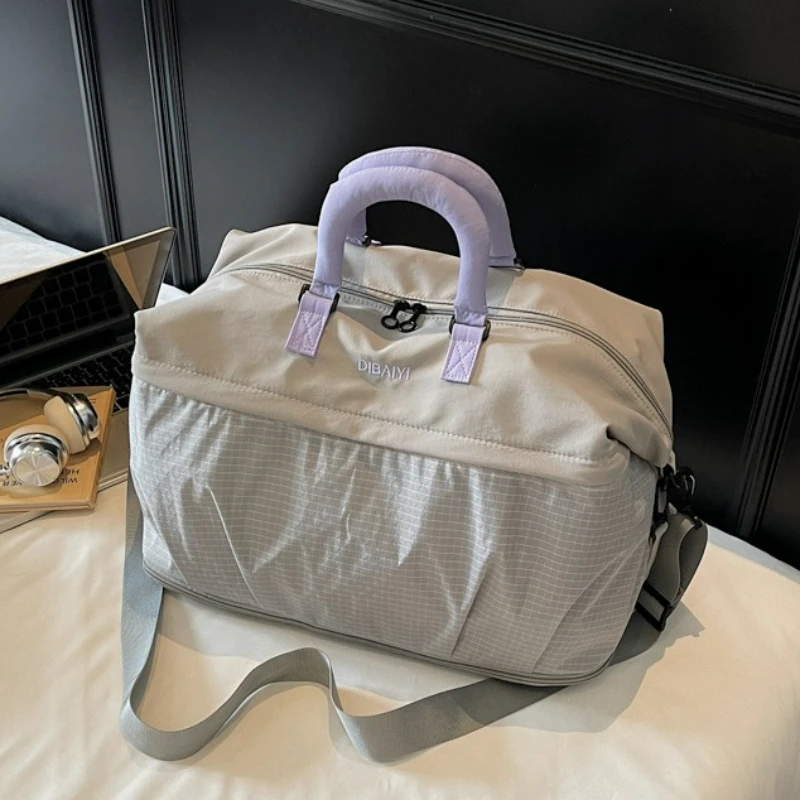 حقيبة كتف نسائية جديدة للركاب، خفيفة الوزن، سعة كبيرة، حقيبة كروس مريحة ومتعددة الاستخدامات، حقيبة مدرب