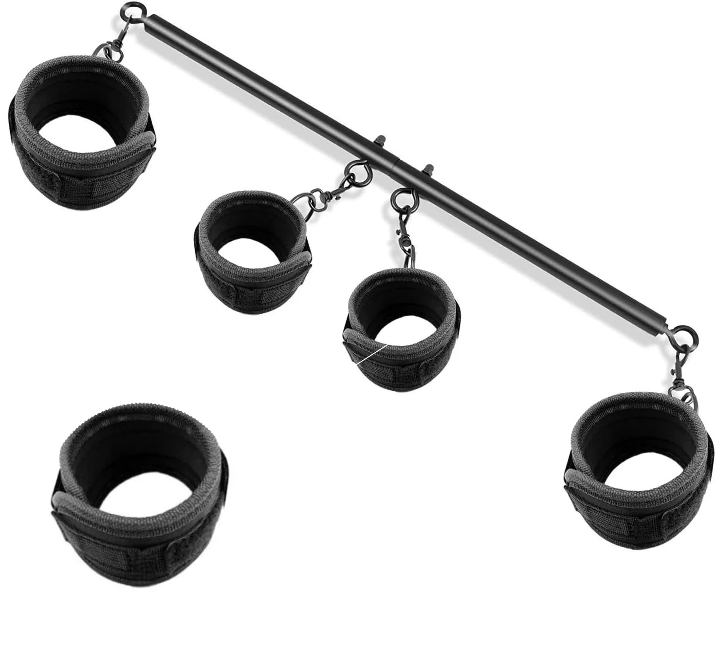 Sex Toys Sex Furniture Restraints with Handcuffs Ankle Cuffs BDSM Bondage Set for Couples Adults SM Games Sex Play Adjustable