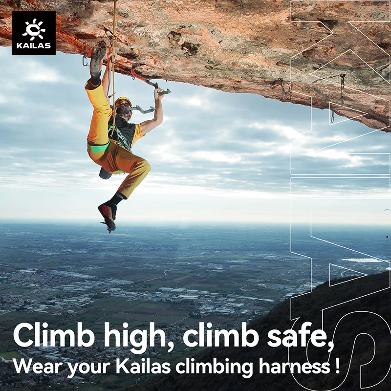 KAILAS Outdoor Sports Tabary Magic Ultralight Climbing Harness Quick Buckle Light Comfortable Rock Climbing Ice Climbing EH104A