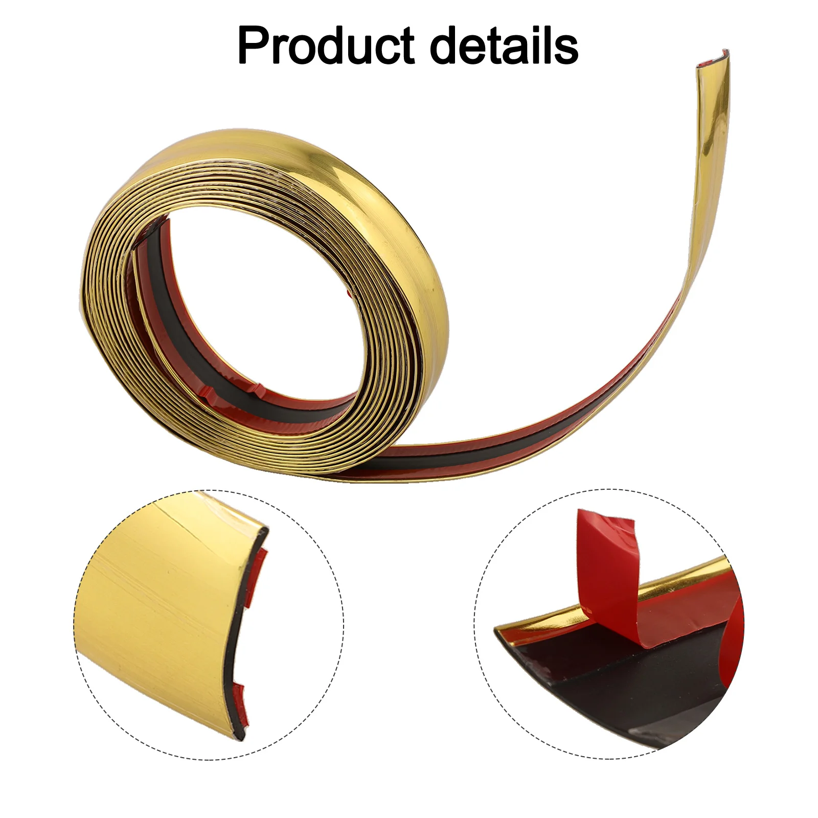 3D Wall Decor Corner Protection Home Improvement Adjustable Wall Trim Strips Tile Trim 3cm Width Easy To Install