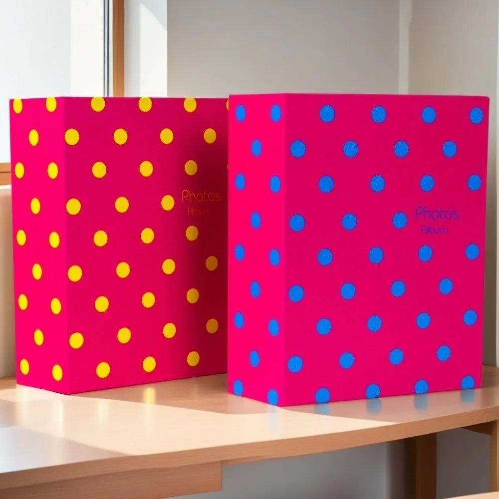 4R 6 Inch 100 Pockets Photo Album Laminated Cloth Cover Slip-in Picture Albums Insert Pocket Large Capacity Scrapbook Album