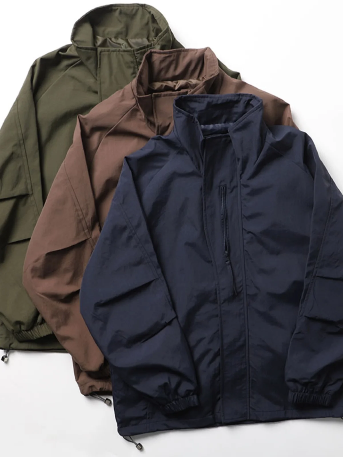 

Casual Outdoor Men's Jaet Open Cardigan Collar Mountain System Functional Loose Fit Spring Autumn Long Sve Zipper Youth ...