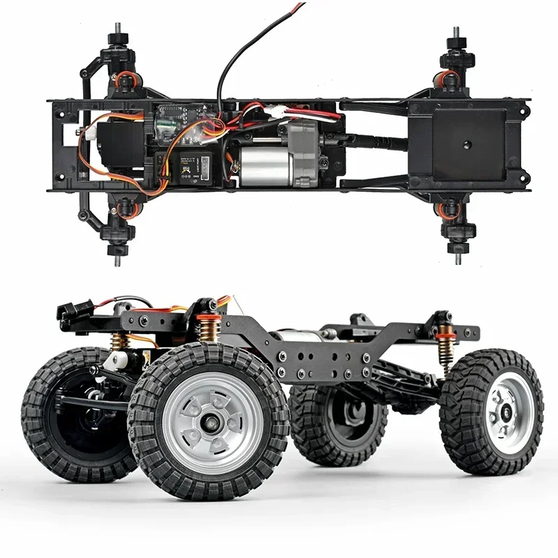 MN MODELl Nowy MN168 NOWY 1/12 Rc Samochód 4WD Zdalnie sterowany samochód gąsienicowy Pojazd terenowy Pełna proporcja Samochód wspinaczkowy Zabawki