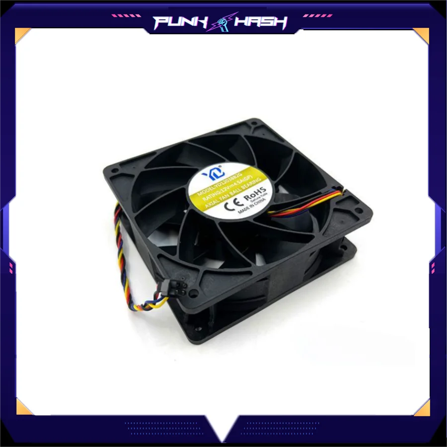

Двойной 4-контактный охлаждающий вентилятор HA1250H12SB-Z DC12V 9,0A 12050 12 см для Avalon A1346 A13466 1346 1366 Miner Fan с двойным разъемом-кулер