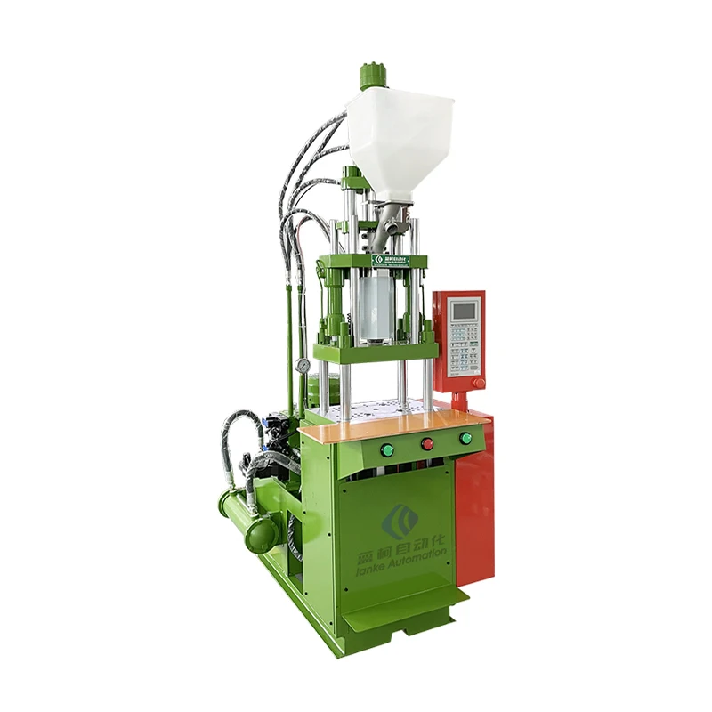 Micro PARTS Injection Molding Machines Vertical Style ABS PET PP PC Processing Featuring PLC Engine Motor Bearing Core