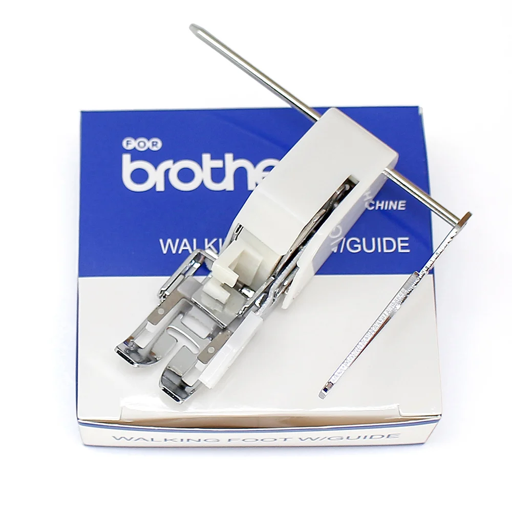 #SA140 Walking Foot with Guide Quilting Even Feed Foot for Brother Sewing Machine Presser Foot Accessories