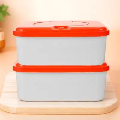 

2pcs Baby Wipes Dispenser Refillable Reusable Tissue Holder Container Lightweight Portable Dust-Proof Wipe Saver For Diaper
