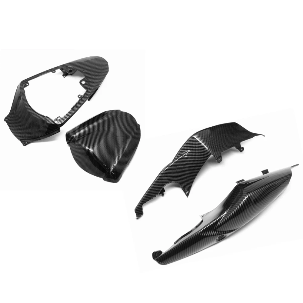 

For Suzuki GSXR 1000 GSX-R 1000 2007 2008 Rear Side Tail Seat Fairing Set Hydro Dipped Carbon Fiber Finish