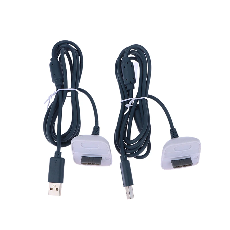 Mando inalámbrico para XBOX 360, accesorio de Cable de conexión de 1,5 M, cargador de carga USB