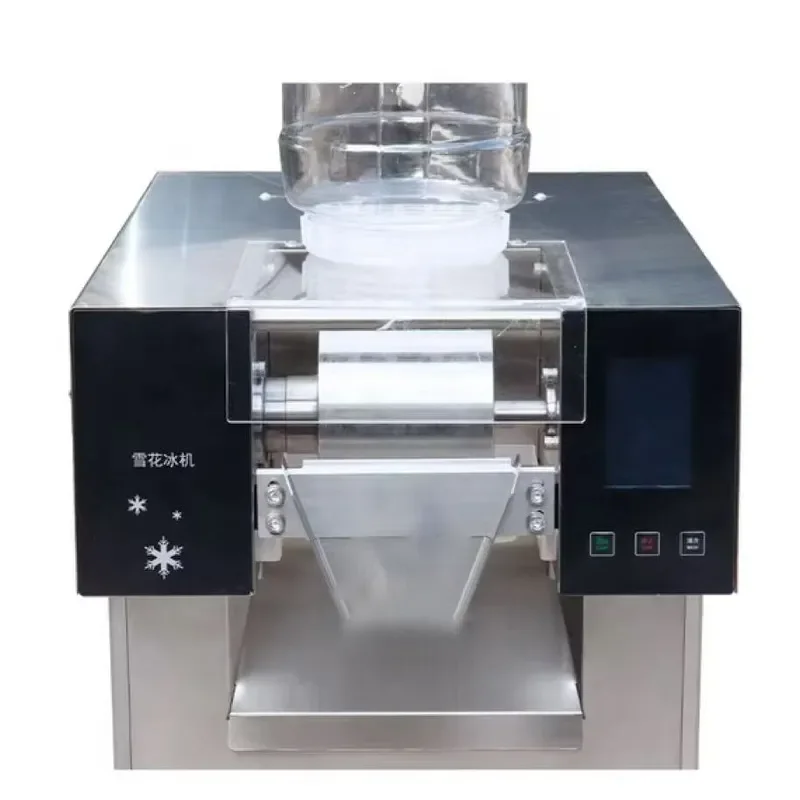 for Best Selling Commercial Snow Cone Machine Best Commercial Ice Plain Cube New Ingredients Ice Cream Powder Milk Water