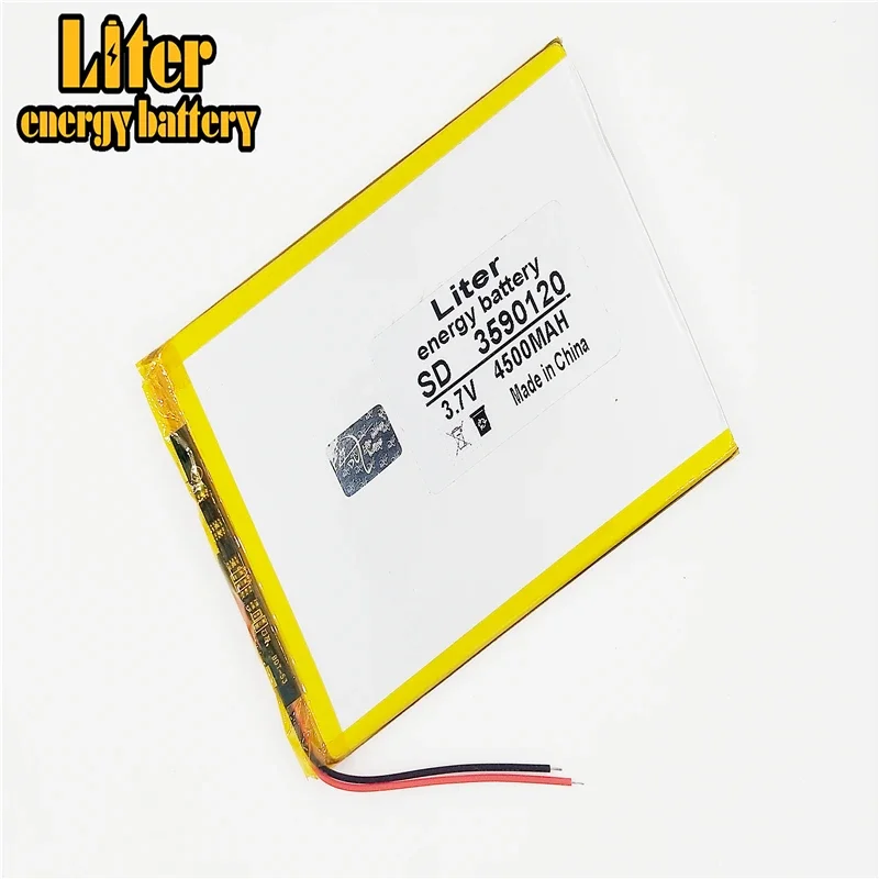 3.7V,4500mAH (polymer lithium ion battery) Li-ion battery for tablet pc 7 inch 8 inch 9inch 3590120