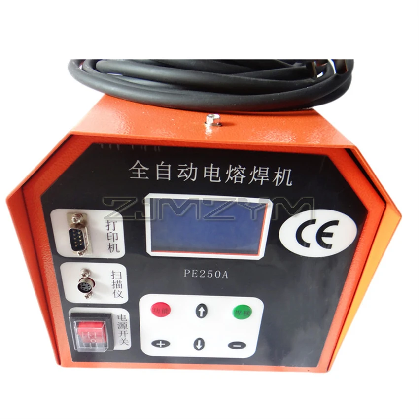 220V 2500W PE Tube Hot Melt Welder Fully Automatic Pipeline Welding Machine PE Pipe Electric Fusion Welding Machine 20~200mm